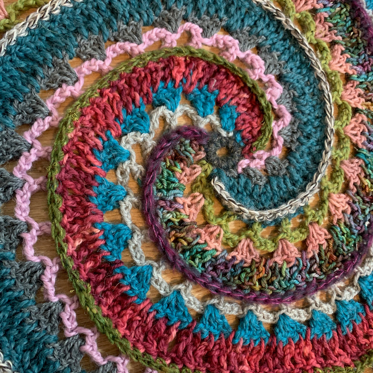 Triple Stack Spiral Crochet Pattern Of Mars Crochet