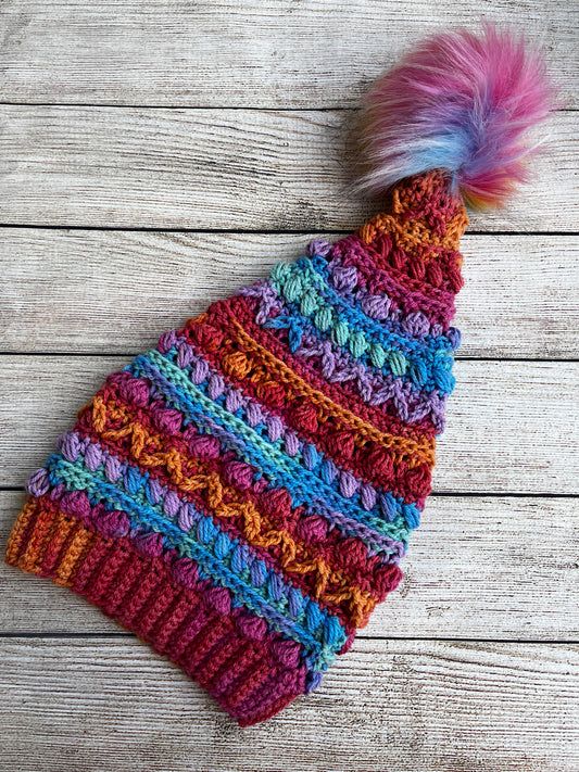 Sunset Pixie Hat