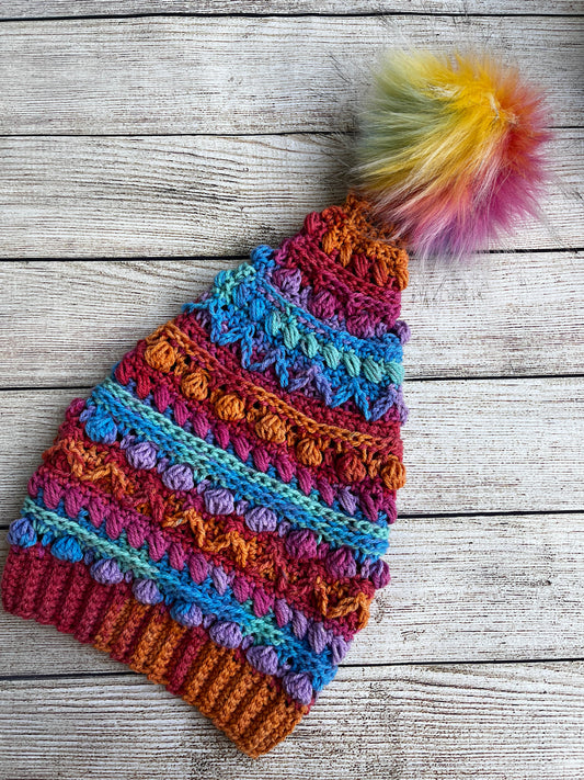 Sunset Pixie Hat