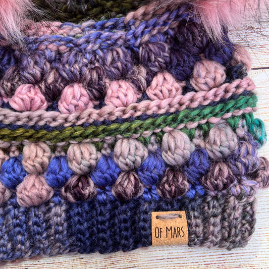 Hydrangea Wobble Bobble Beanie