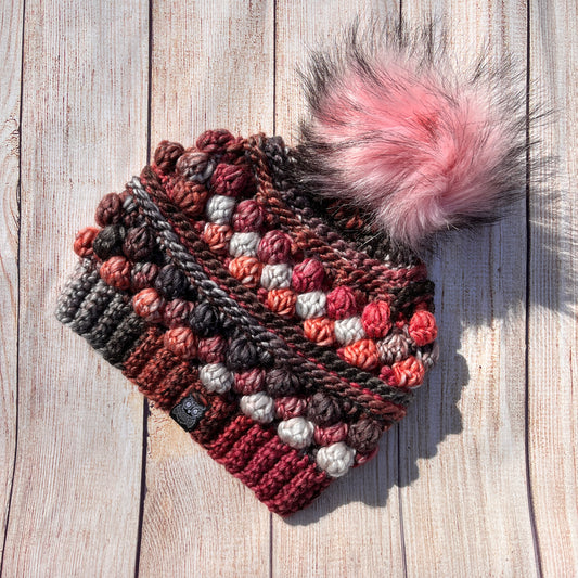 Valentine Wobble Bobble Beanie