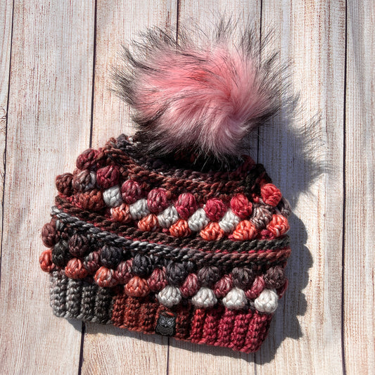 Valentine Wobble Bobble Beanie