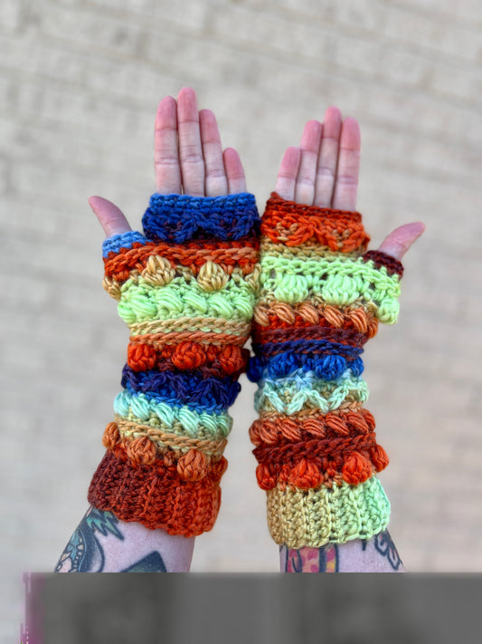 Bold Rainbow Fable Gloves