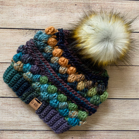 Custom Waterlily Wobble Bobble Beanie