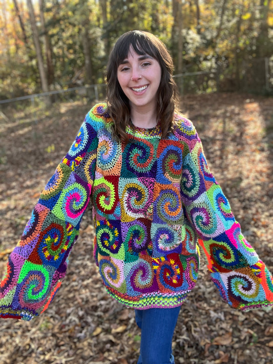 Big Rainbow Sweater