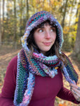 Scrappy Hooded Scarf