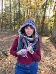 Scrappy Hooded Scarf