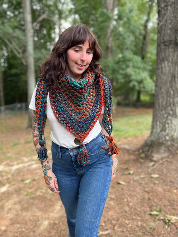 Blue Ridge Bandana Cowl - Crochet Pattern