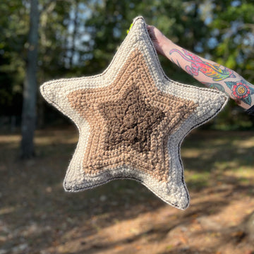 Star Pillow Crochet Pattern