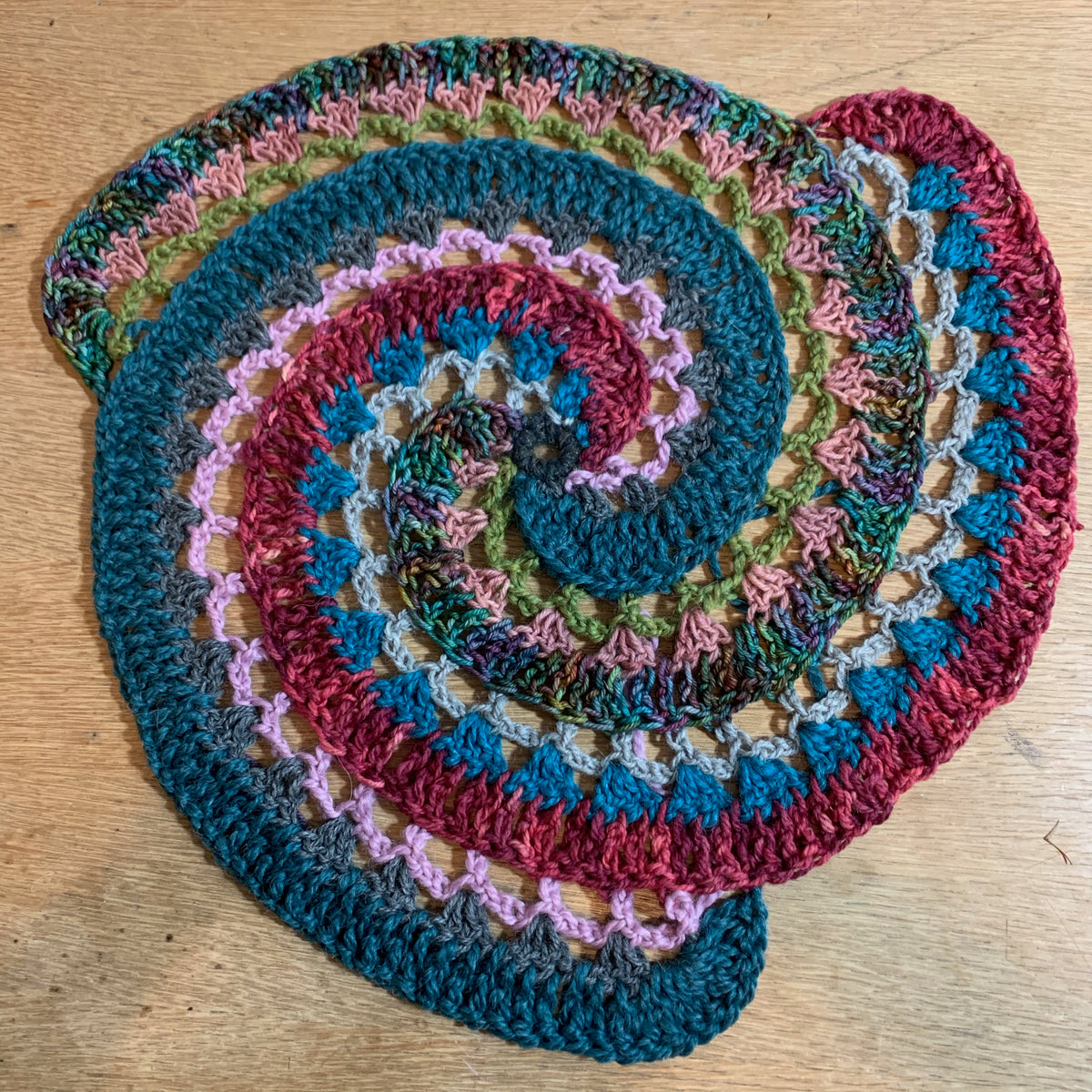 Triple Stack Spiral Crochet Pattern Of Mars Crochet