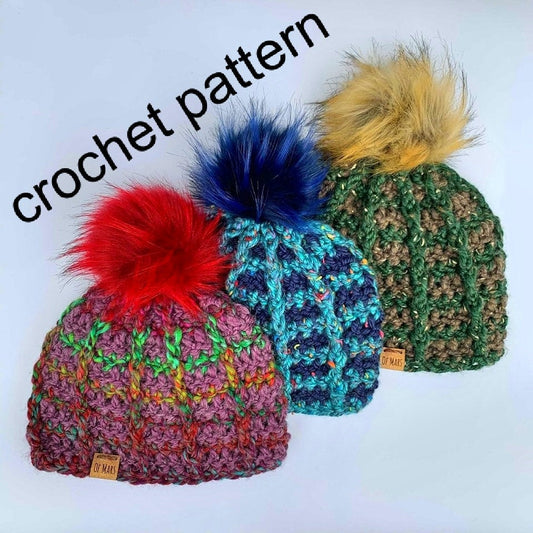 Ridgeline Beanie - Crochet Pattern