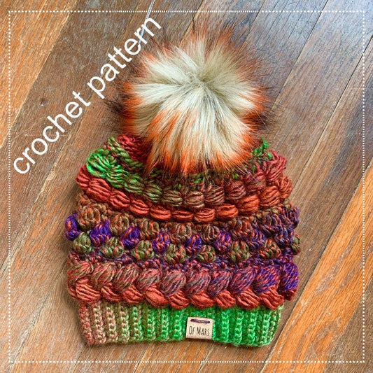 Sampler Hat - Crochet Pattern