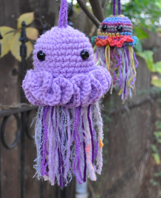 Jellyfish Pouches - Crochet Pattern